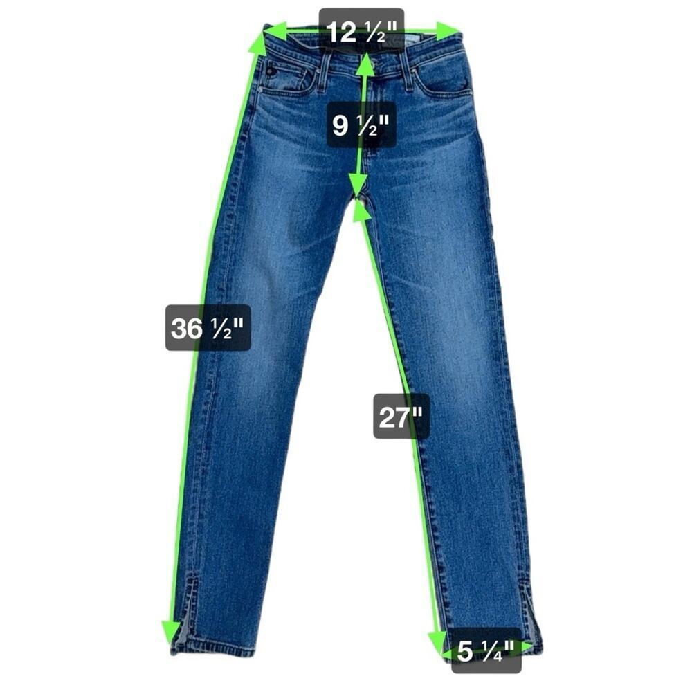 Anthropologie AG The High Rise Stevie Ankle High arose Slim Straight Ankle 25R - Picture 11 of 11